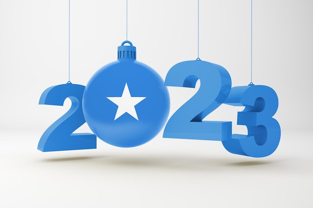 2023 Jaar en Somalië Ornament