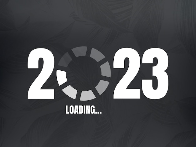 2023 loading and new year wishing image