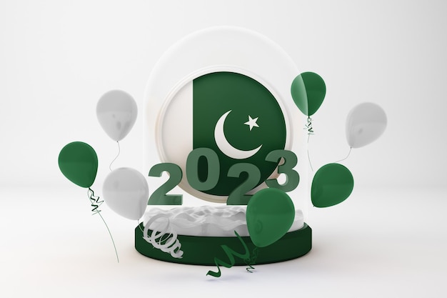 Foto mappamondo pakistano 2023