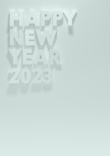 2023 post card Happy New Year posters