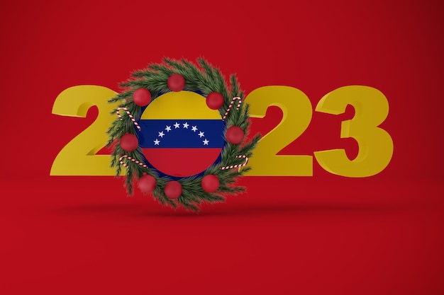 2023 Venezuela With Wreath