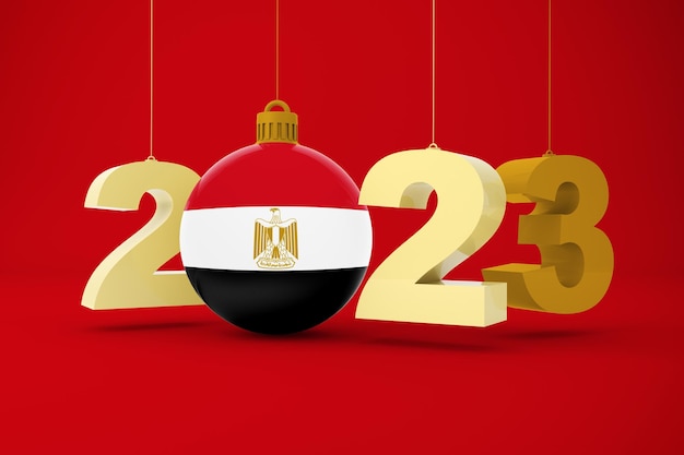 2023 Year With Egypt Flag