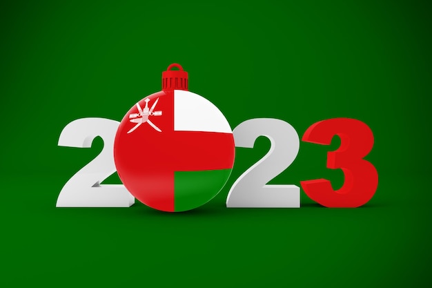 2023 Year With Oman Ornament