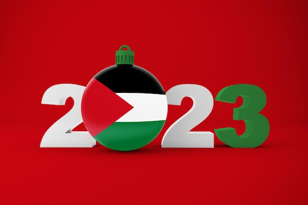 2023 Year With Palestine Ornament