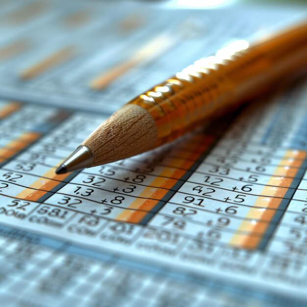 Premium photo 2024 financial data table with forecast and investment