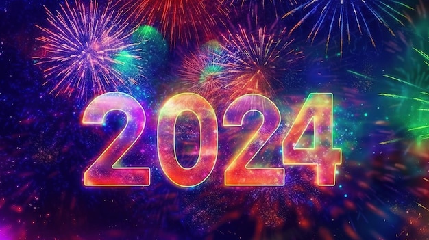 2024 Happy New Year Generative ai