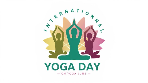 21 June international yoga day woman in yoga body posture