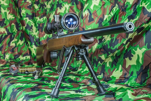 .22LRカービンボルトアクションライフル