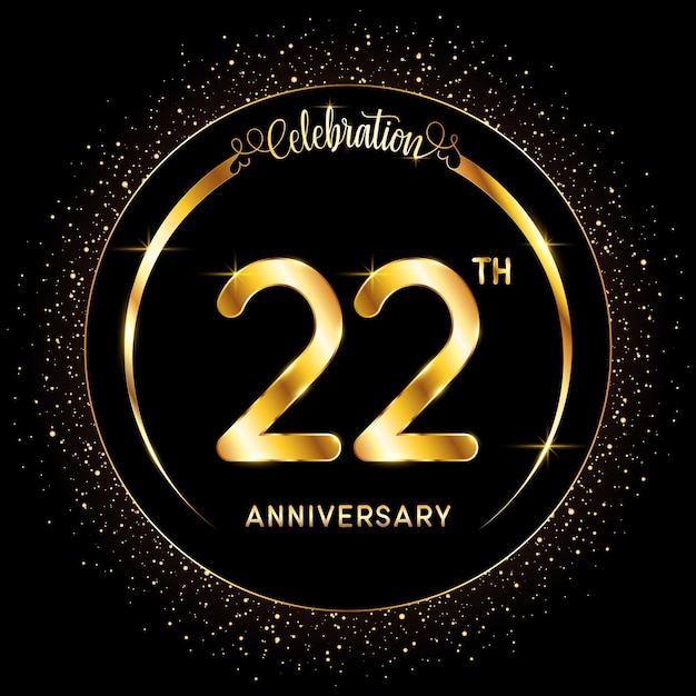 22th Anniversary Logotype