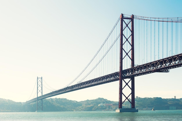 25th April Bridge in Lisbon Portugal