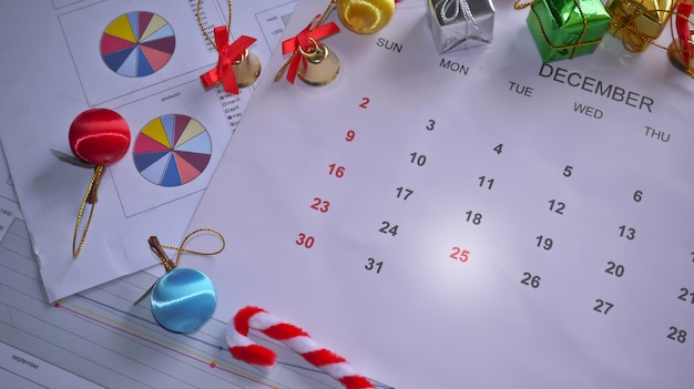 Photo 25th christmas day on calendar december 2018