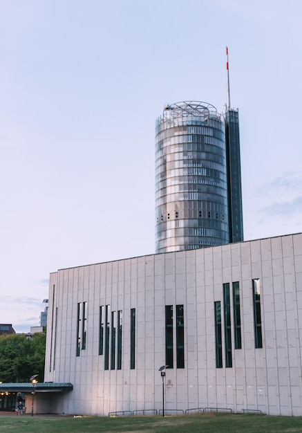 27 July 2022 Essen Germany Westenergie Turm Tower as energy corporation headquarters