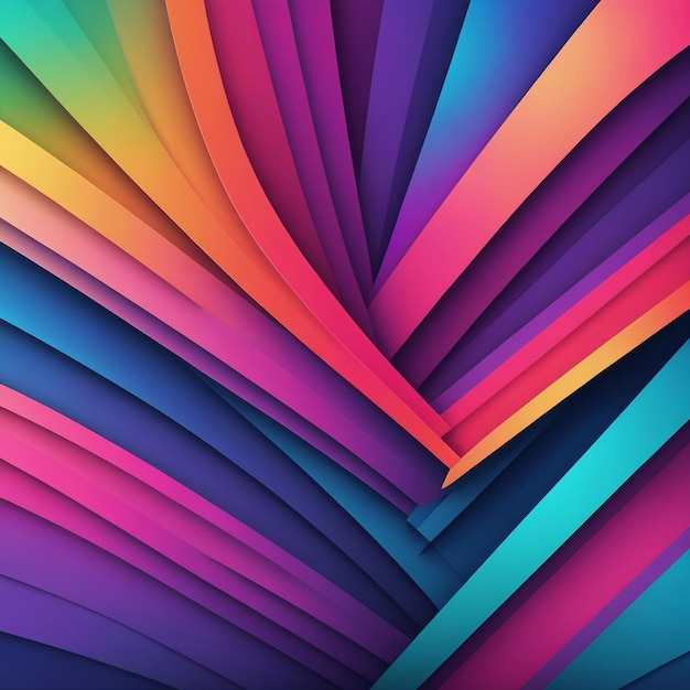 2D colorful abstract background