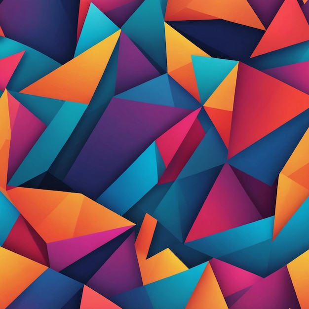 2D colorful abstract background