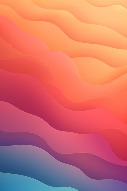 2d graphic wallpaper with colorful