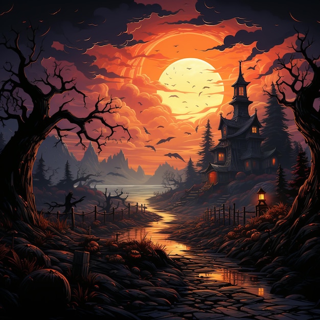 2d halloween themepixel art 32 pixels