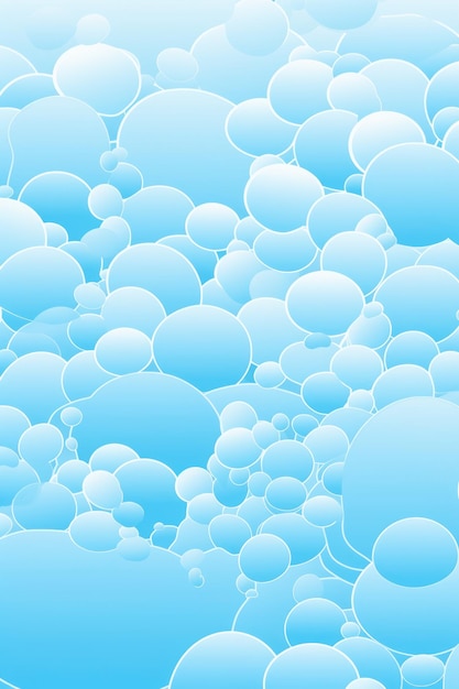 Photo 2d pattern white and light sky blue bubble pattern simple lines ar 23 v 52 job id 38355550f51747dba44ea77e1fa135a5