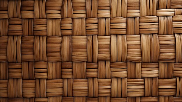 Photo 2d rattan texture background