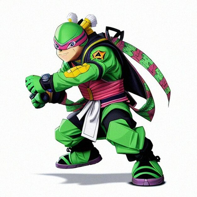 Donatello Ninja Turtle Free Vector - SuperAwesomeVectors