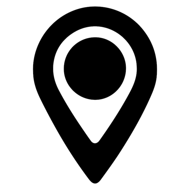 Photo 3 d illustration set of location points isolated on white background and set of pin point icon and