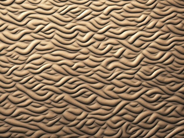 3 d render of a brown background with wavy lines