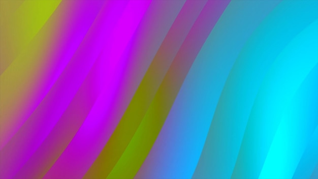 3 d render of a colorful neon abstract background