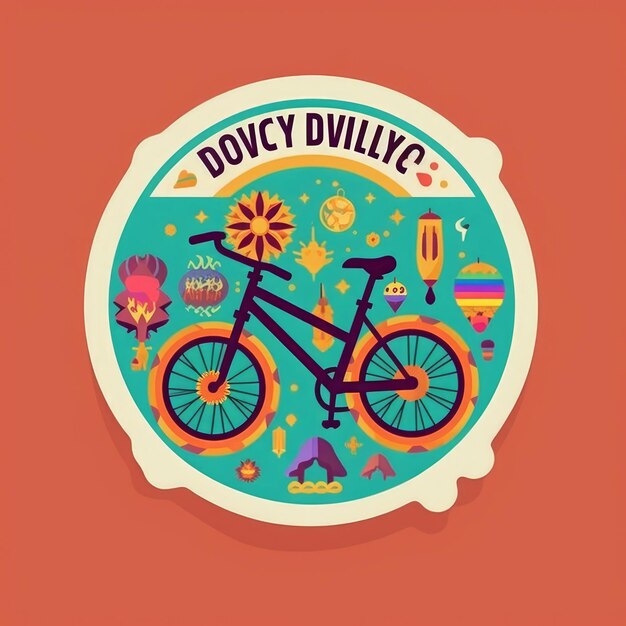 3 juni wereldfietsdag sticker