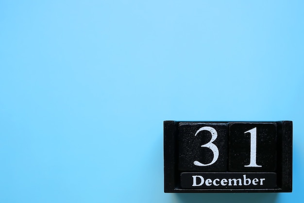 31 december, kalender