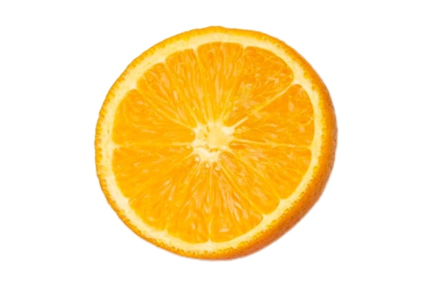 3317 Half oranje geïsoleerd op een doorzichtige achtergrond