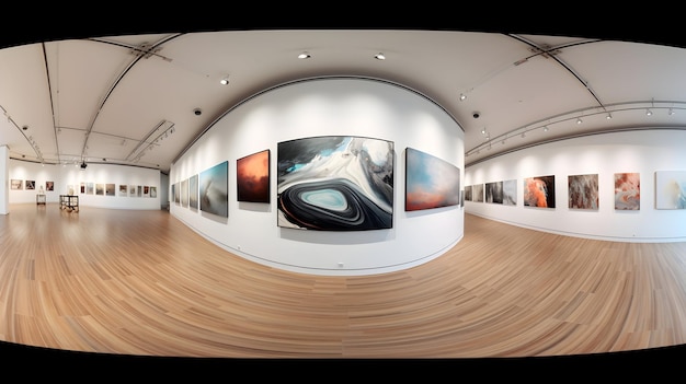 Foto galleria panoramica a 360 gradi