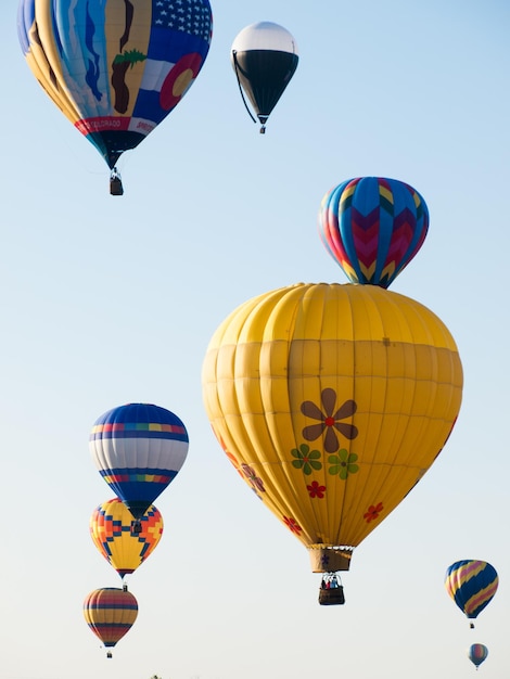 36-й ежегодный Colorado Balloon Classic и крупнейшее авиашоу в Колорадо.