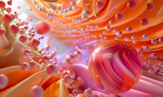 3d abstract background geometric design