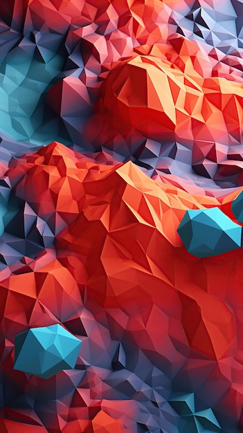 Photo 3d abstract background of geometric paper fold