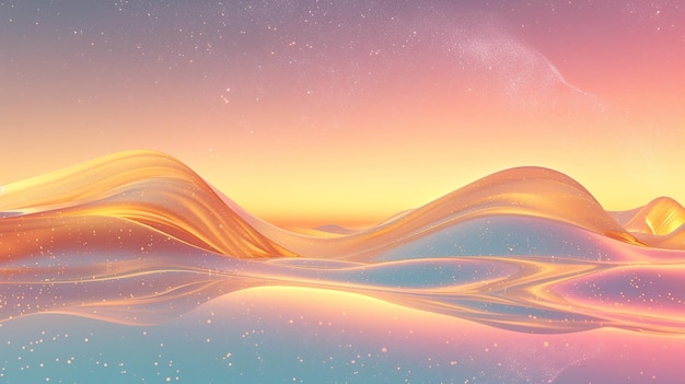Foto sfondio astratto 3d con colori pastel concetto di risorsa grafica