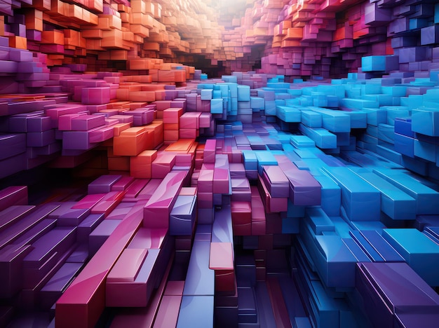 3d abstract background