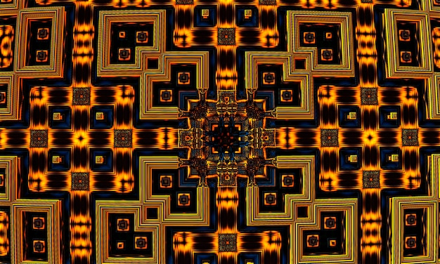 3d abstract computer generated fractal design.Fractal is never-ending pattern.Fractals are infinitely complex patterns that are self-similar across different scales. 3D Rendering.