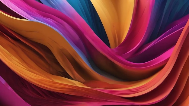 3d abstract curved layer background design