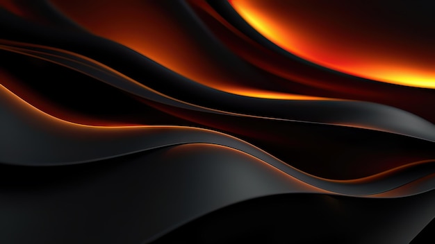 3D Abstract Dark Background