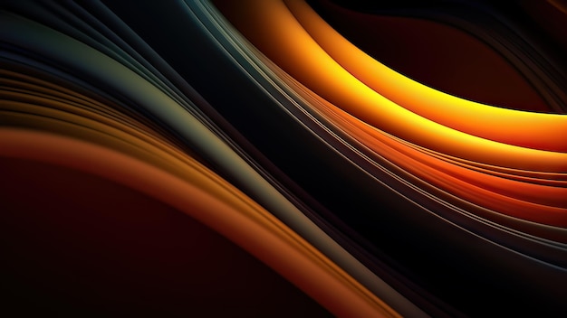 3D Abstract Dark Background