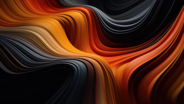 3D Abstract Dark Background