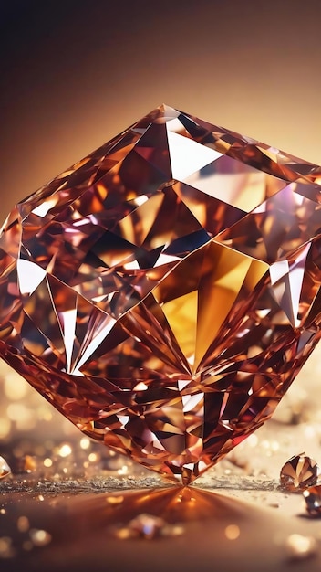 3d 추상적인 다이아몬드 배경 디자인