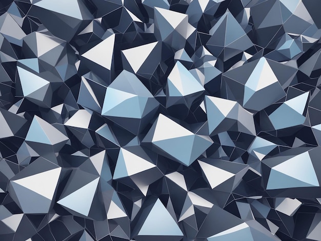 3d abstract geometrical background