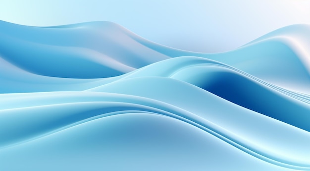 Photo 3d abstract light blue background