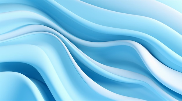 3d abstract light blue background