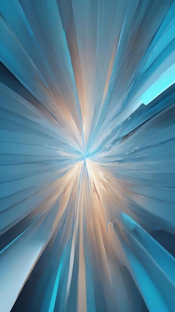 3d abstract light blue background