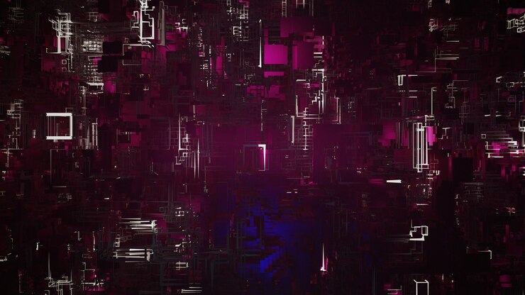 Photo 3d抽象的なメタリックで未来的な背景と壁紙