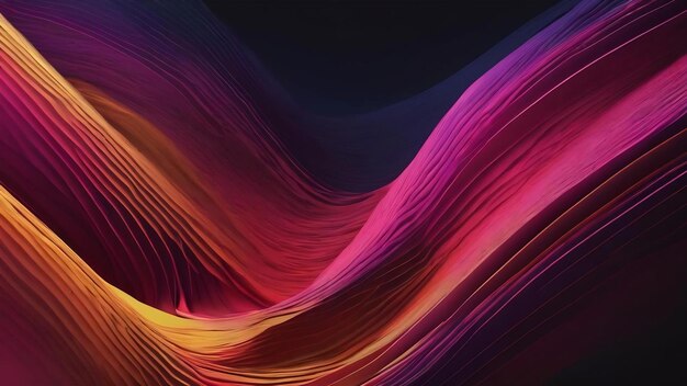 3d abstract minimalist lines background design