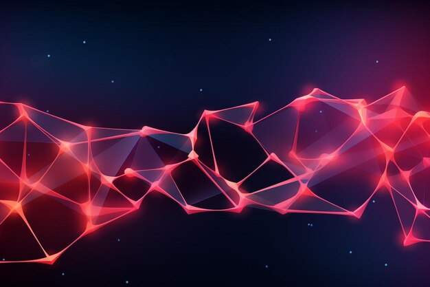 3d abstract plexus background