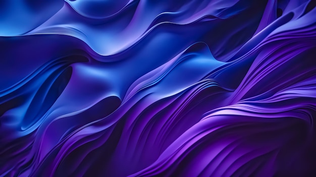 3D Abstract Purple Background