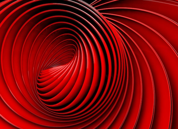 3d abstract swirl or twirl background